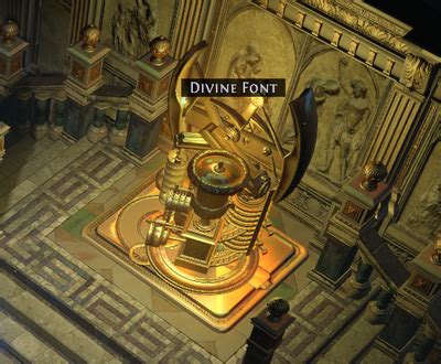 poe divine font enchantment.